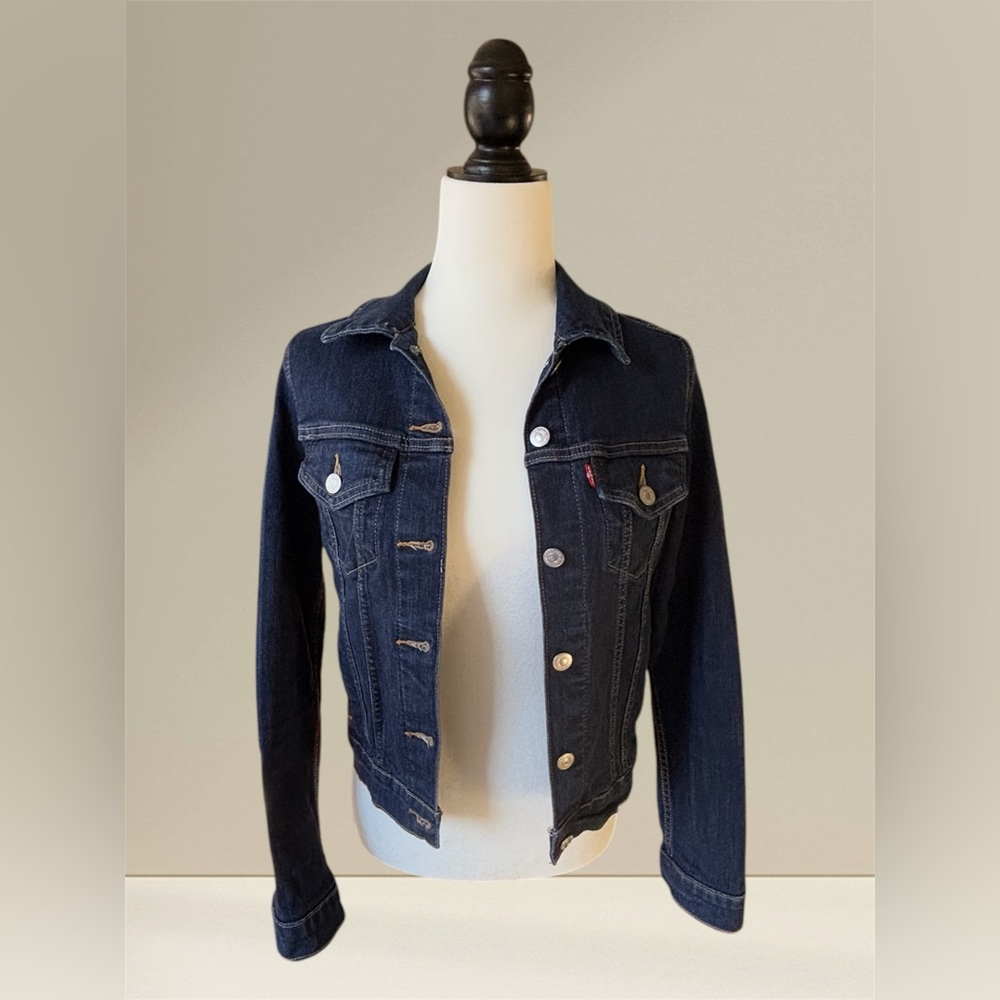 Levi's Women's Small Original Trucker Denim Jean Jacket